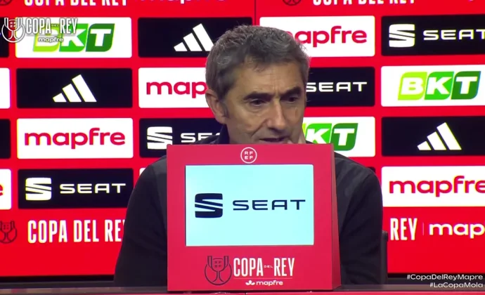 Valverde, sobre la eliminación, la falta de gol, el penalti y lo de Vivian de lateral