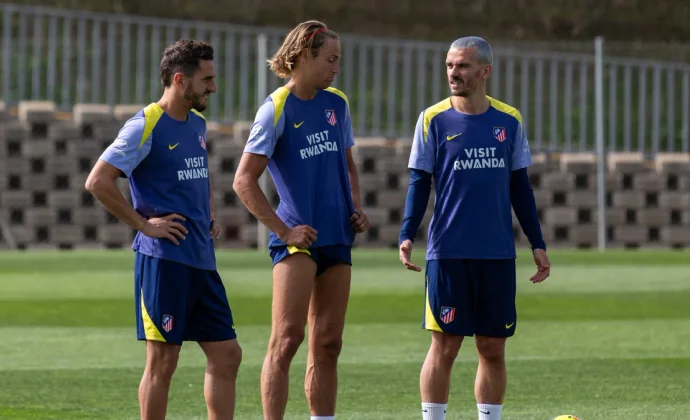 El Atlético retoma los entrenamientos sin Pablo Barrios ni los que fueron titulares en Copa