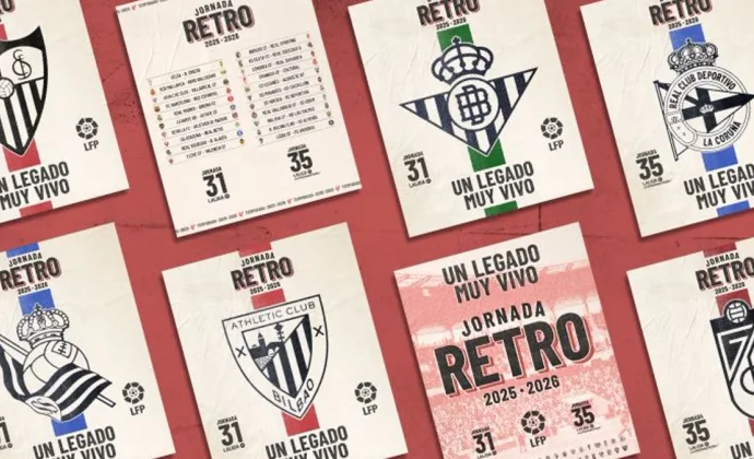 LALIGA lanza por primera vez en su historia una Jornada Retro