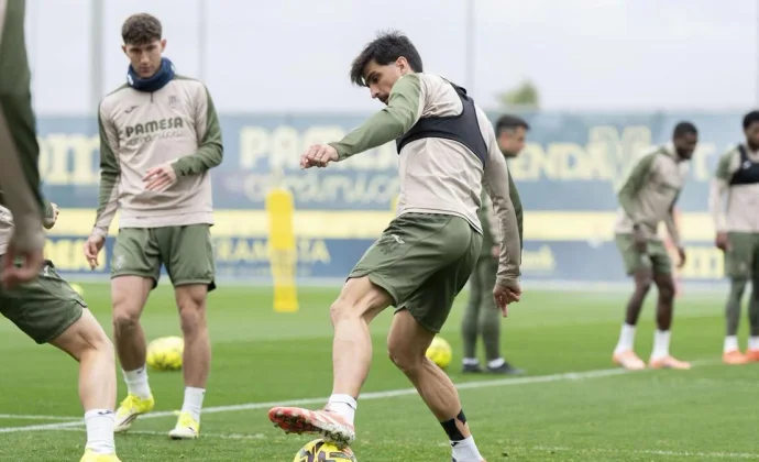 Gerard Moreno suma otra sesión y Ayoze sigue fuera