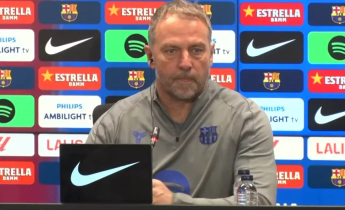 Flick, sobre Lewandowski, Gavi, Pedri, Casadó, Espart, Cancelo, Yamal, las rotaciones y el Athletic