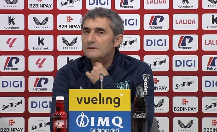 Valverde, sobre Paredes, Navarro, Nico Williams, Galarreta, el lateral derecho y el Barcelona