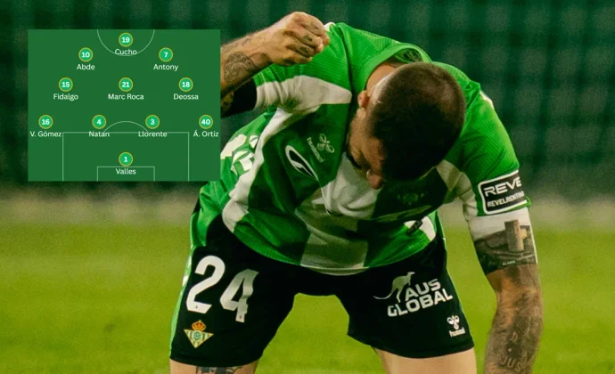 El Correo de Andalucía apuesta por un once sin Ruibal, Ricardo ni Fornals