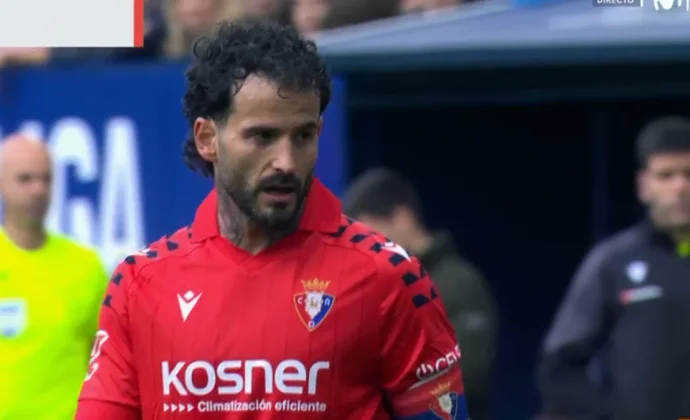 Rubén García ve su quinta tarjeta amarilla y se pierde la visita a Anoeta