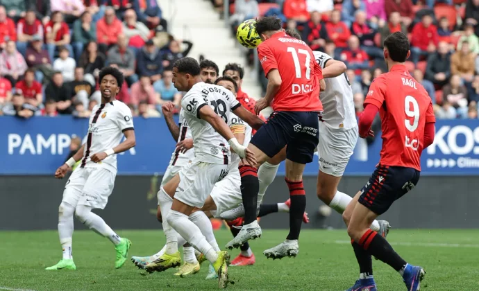 Jornada 27: Osasuna 2-2 Mallorca. Estadísticas y puntos fantasy