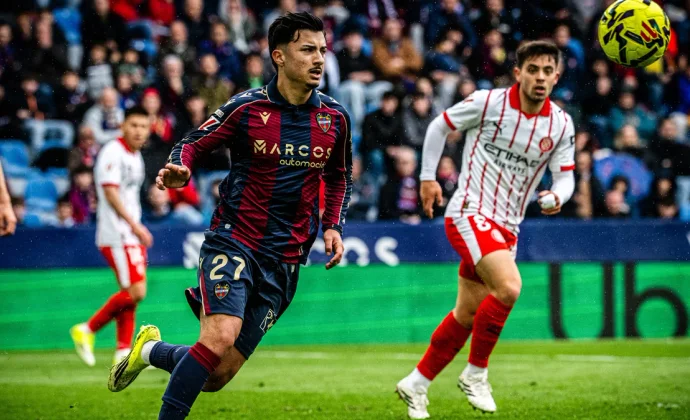 Jornada 27: Levante 1-1 Girona. Estadísticas y puntos fantasy