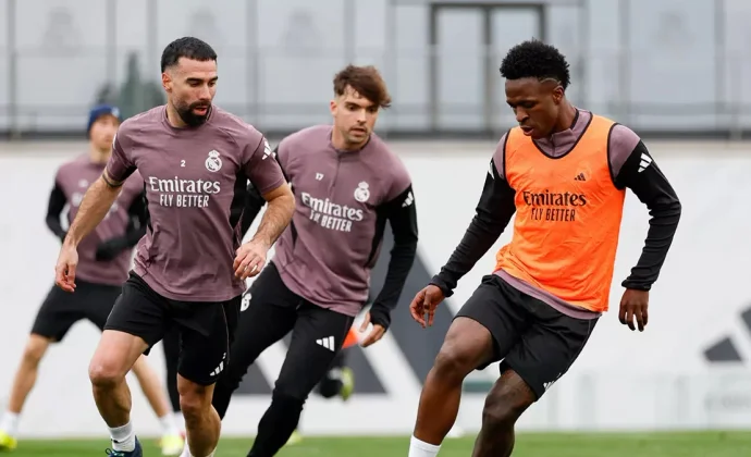 Camavinga y Rüdiger completan la sesión y Carreras está descartado