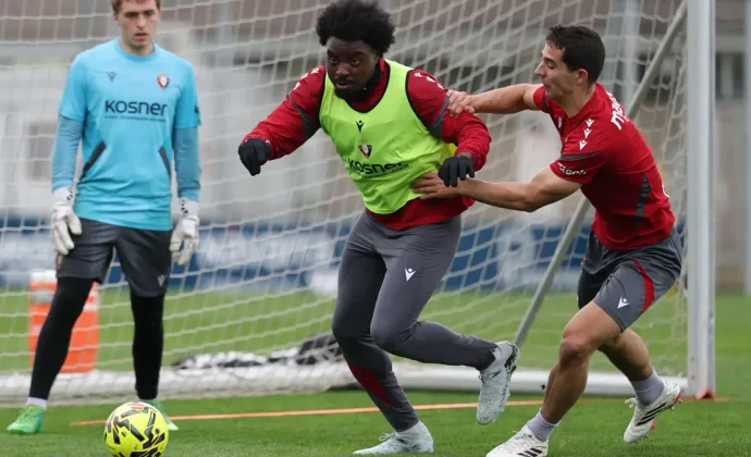 Osasuna retoma los entrenamientos sin secuelas físicas