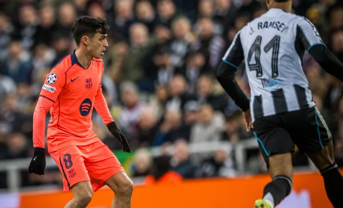 Champions League: Newcastle 1-1 Barcelona. Estadísticas y puntos fantasy