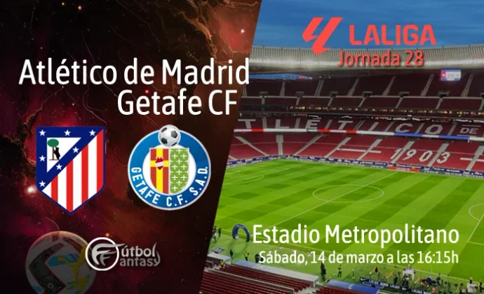 Posibles alineaciones y previa fantasy del Atlético - Getafe