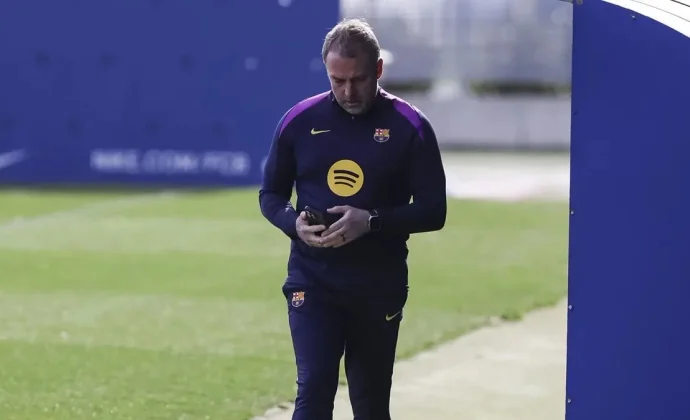 Yamal y Eric García, bajas en la vuelta al trabajo del Barcelona