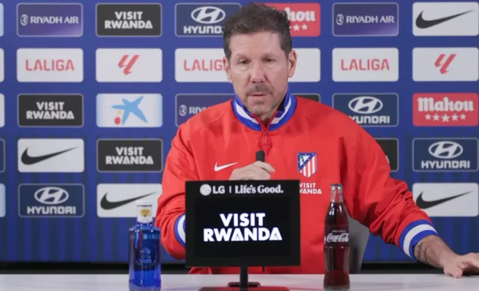 Simeone habla de Llorente, Barrios, Baena, Julián, Pubill, Ruggeri, Sorloth y Bordalás