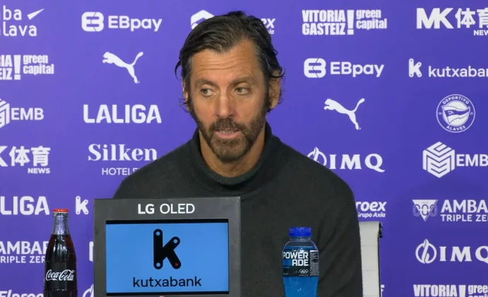 Quique lamenta el empate y los minutos de descuento y habla de Koski, Tenaglia y Ballesteros