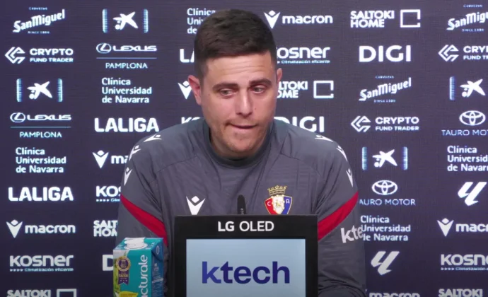 Lisci, sobre las bajas de Raúl y Rubén, el estado de Víctor Muñoz, Gorrotxategi y la Real