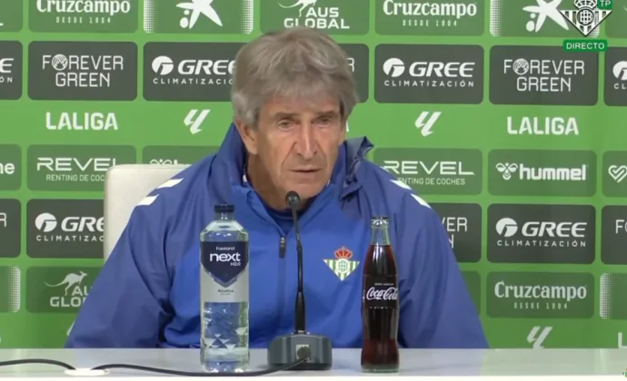 Pellegrini, sobre Junior, Riquelme, Bakambu, Amrabat, Isco, Lo Celso, Fidalgo, Bellerín y el Celta