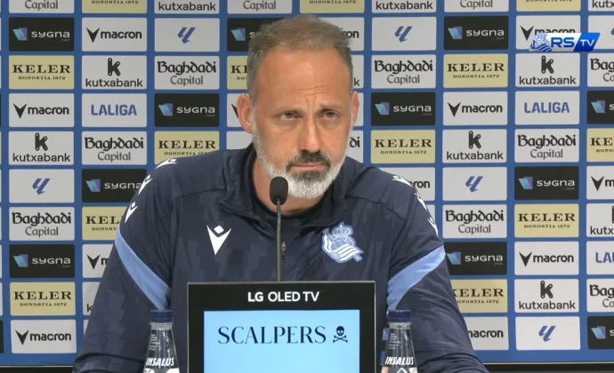 Matarazzo, sobre Gorrotxategi, Aihen, Kubo, Wesley y el partido contra Osasuna