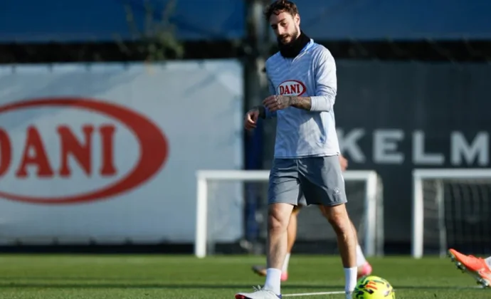 Fernando Calero cae lesionado en el entrenamiento y es baja para Mallorca