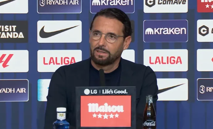 Bordalás analiza la expulsión de Abqar y el arbitraje del partido