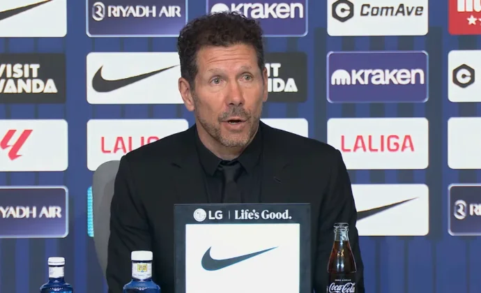 Simeone analiza el triunfo y habla de Molina, Sorloth, Abqar, Vargas y Llorente