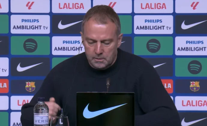 Flick analiza el triunfo y habla de Yamal, Bardghji, Joan García, Gavi y Pedri