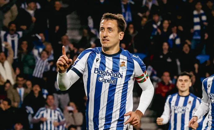 Jornada 28: Real Sociedad 3-1 Osasuna. Estadísticas y puntos fantasy