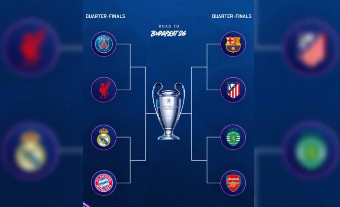 Definidos los cuartos de final de la UEFA Champions League