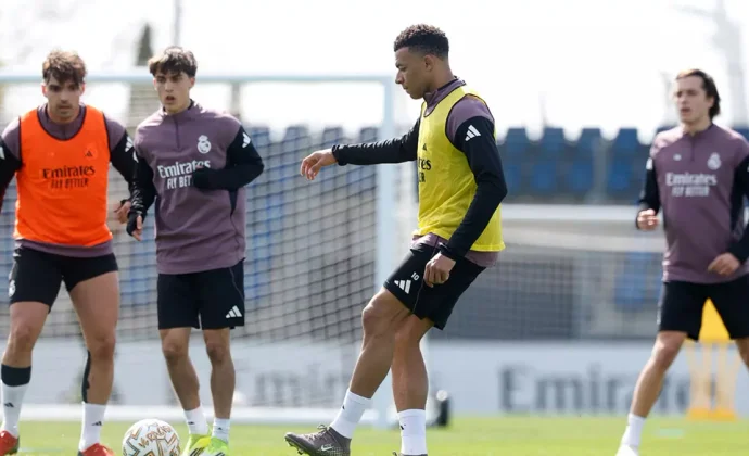 Bellingham, Carreras y Asencio se incorporan al grupo en la vuelta al trabajo