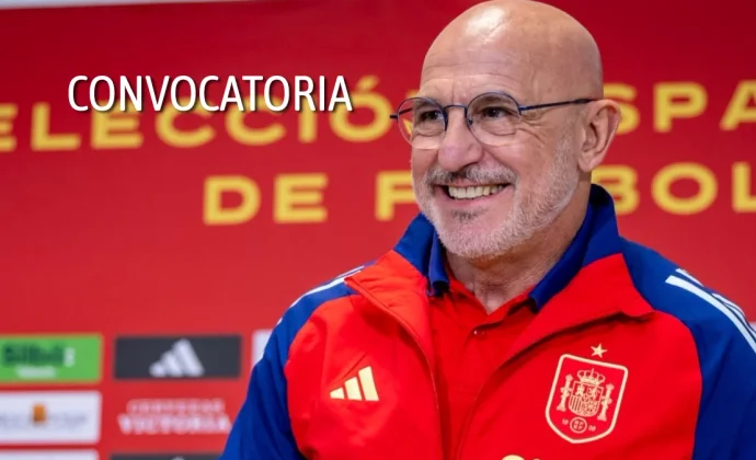 Luis de la Fuente anuncia la lista para enfrentarse a Serbia y Egipto