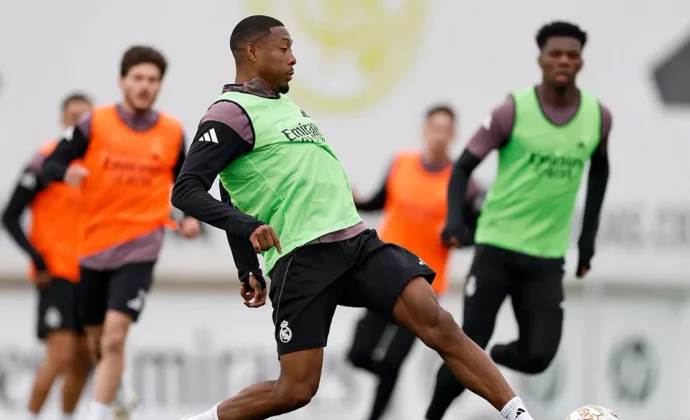 Alaba, Bellingham, Carreras y Asencio completan la sesión del viernes