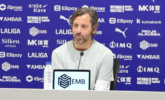 Quique habla de Benavídez, Tenaglia y el partido contra el Celta