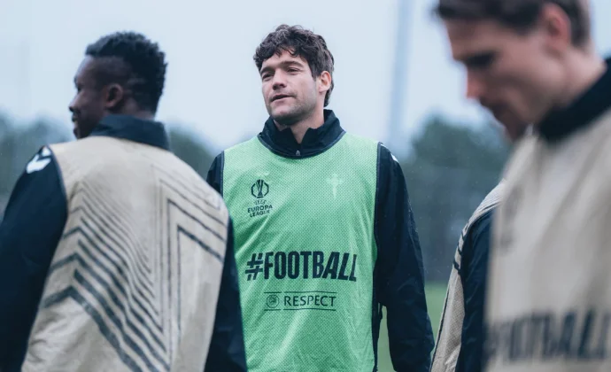 El Celta retomó los entrenamientos sin los lesionados Vecino y Miguel Román