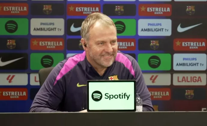 Flick habla de Joan García, Eric García, Ferran, Gerard Martín, Cancelo, Rashford, Espart y el Rayo