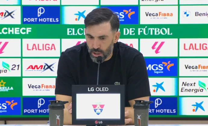 Sarabia analiza la victoria y habla de Valera, Chust, Tete Morente, Diangana, Villar, Cepeda y André Silva