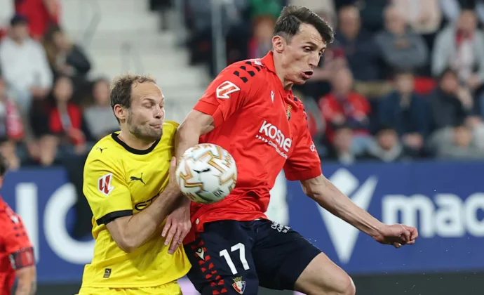 Jornada 29: Osasuna 1-0 Girona. Estadísticas y puntos fantasy