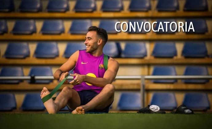 Eric García entra en la convocatoria y estará en el banquillo