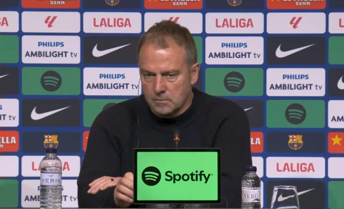 Flick, sobre el triunfo, Joan García, Lewandowski, Ferran, Araujo, Cancelo, Eric García, Bernal y Raphinha