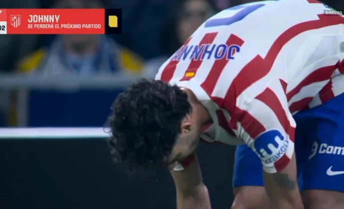 Johnny Cardoso ve la quinta amarilla y se pierde la visita del Barcelona