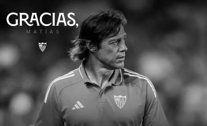 El Sevilla anuncia la destitución de Matías Almeyda