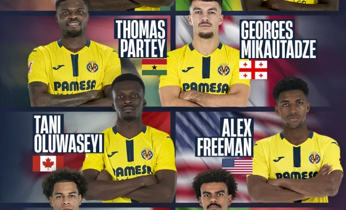 Ocho futbolistas del Villarreal, convocados por sus selecciones