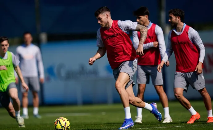 El Espanyol avanza en la semana de trabajo sin recuperar a Calero