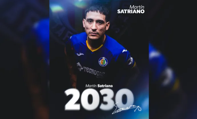El Getafe hace oficial el fichaje de Martín Satriano en propiedad