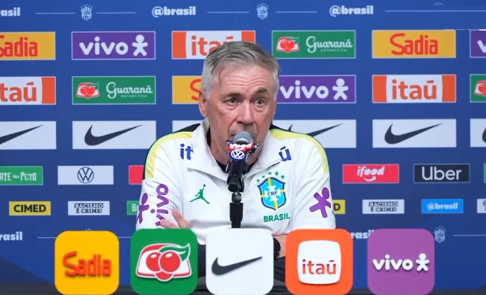 Carlo Ancelotti, sobre el estado de Vinicius y la importancia de Raphinha