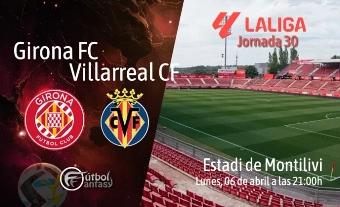 Alineaciones probables y previa fantasy del Girona - Villarreal