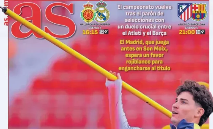 Diario As publica todas sus onces probables del sábado en su edición impresa por la Semana Santa