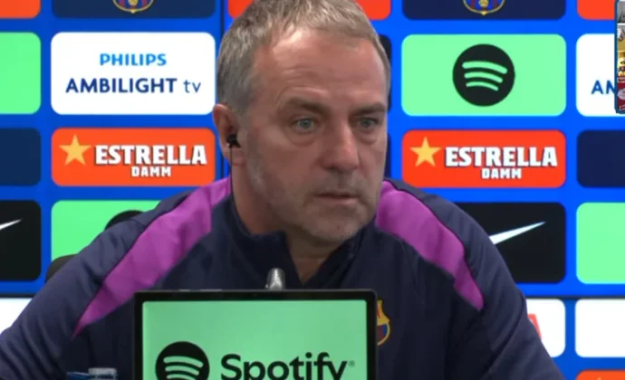 Flick habla de Raphinha, de Jong, Rashford, Gavi y Lewandowski antes de visitar el Metropolitano