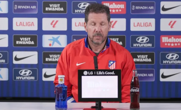 Simeone, sobre Oblak, Pubill y Barrios antes de recibir al Barcelona