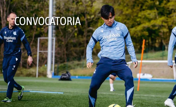 Kubo, principal novedad en una convocatoria sin Gorrotxategi