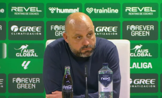 Manolo termina satisfecho por el punto y destaca el papel de Dmitrovic