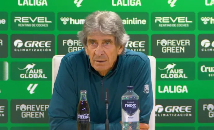 Pellegrini analiza el empate y habla de la falta de acierto y el estado físico de Antony