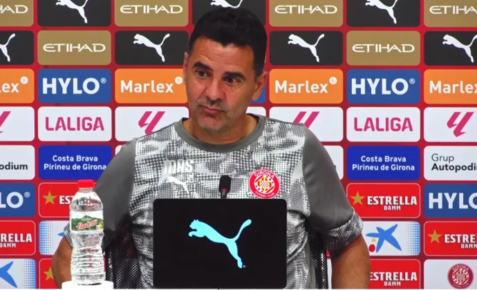 Míchel confirma la vuelta de Stuani y Bryan Gil y habla del Villarreal, su futuro y el objetivo del club